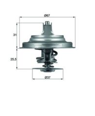 Termostat ACV-ANJ  2.5Tdi T4-Lt Vw 1998-06