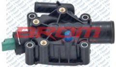 TERMOSTAT BERLINGO 1.6 16V 04>08>- C2- C3- C4 1.4-1.6 16V 04>- P207- P307 1.6 16V 08> {KOMPLE}