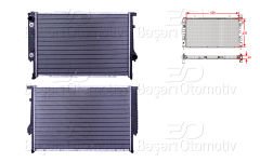 SU RADYATORU BRAZING AT 650X439X40 | BMW 7 SERISI E32 730I. 735IL 1986-94. 8 SERISI E31 89-94 M70 | WISCO