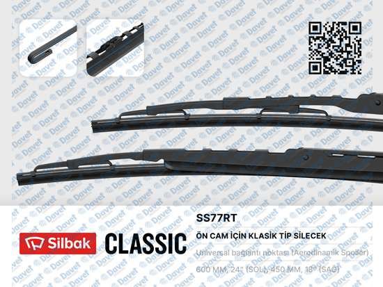 SILECEK SUPURGESI 600 450MM C2-C3-CHEVROLET CRUZE-HYUNDAI SANTA FE-KIA SORENTO-MEGANE II   ####
