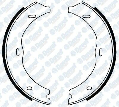 EL FREN BALATASI PABUCLU VIANO W639 3.2-3.7CDI-2.2 4MATIC 3.0CDI 08-03-> VITO W639 119-122-123 180x20mm