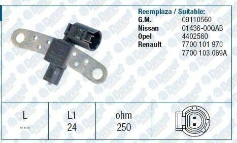 KRANK MILI EKSANTRIK SENSORU DUSTER-LOGAN-ARENA-KUBISTAR-CLIO-KANGOO-LAGUNA-LOGAN-MEGANE-SCENIC-THALIA 1.2-1.4-1.6-1.8-2.0