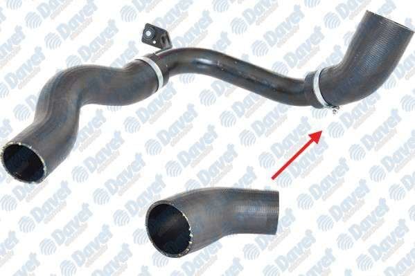 TURBO HORTUMU KUCUK - METAL BORU HARIC MONDEO IV 08>14 S MAX - GALAXY 06/-> 2.2TDCI   ####