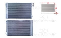 KLIMA RADYATORU 618X400X16 | BMW 1 SERISI E81. E82. E87. E88. 3 SERISI E90. E91. E92. E93. X1 E84. Z4 E89 03-15 BENZINLI | WISCO
