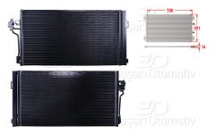 KLIMA RADYATORU 708X391X16 | MERCEDES-BENZ VITO. VIANO 04> | WISCO