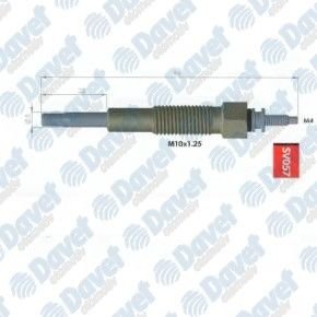 KIZDIRMA BUJISI 10.5V MAZDA E2200 BESTA 2.2 D ISBORA TRAKTOR