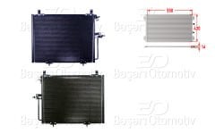 KLIMA RADYATORU 558X430X16 | MERCEDES-BENZ W124 230E 84> | WISCO