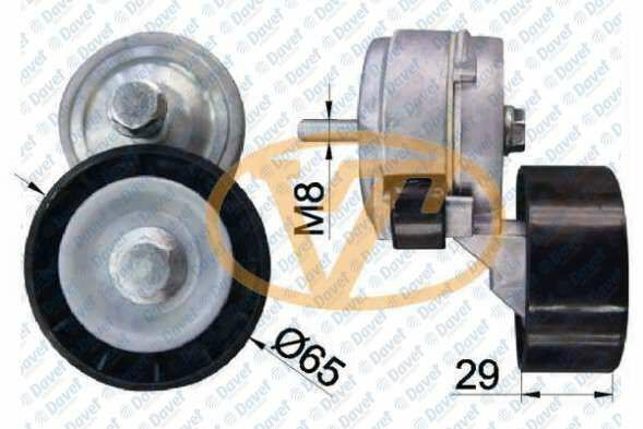 ALTERNATOR GERGI RULMANI KUTUKLU BRAVA - BRAVO - DOBLO - MAREA MULTIPLA - PALIO - SIENA - STILO 1.6 16V / 1.9D / 1.9JTD