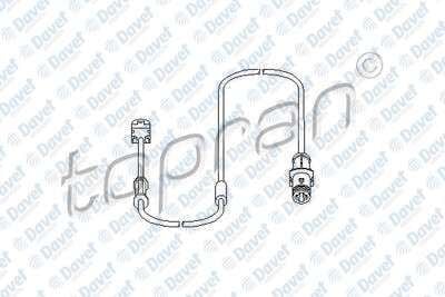 DISK BALATA IKAZ KABLOSU ASTRA H 1.2-1.4-1.6-1.8-2.0-1.3-1.7 CDTI 04->VECTRA C 1.9 CDTI 04/04->