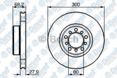 FREN DISKI ON MB 126 KASA 85-91 HAVALI   ####