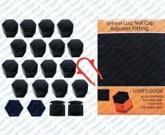 BIJON KAPAGI TAKIMI SIYAH Ø19 CIKARMA APARATI-SABITLEYICI STICKER UNIVERSAL