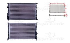 SU RADYATORU MEKANIK MT 570X349X23 | RENAULT MEGANE 95-2001   7700838135 | SSDA