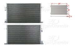 KLIMA RADYATORU 639X361X16 | RENAULT LAGUNA 97-02 | WISCO