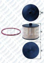 MAZOT FILTRESI P307-P407-P607-P807-EXPERT II 2.0HDI-C4-C5-C8 DW10BTED4 2.0HDI 16V FOCUS II -C MAX