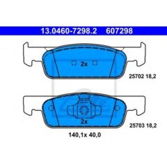 Fren Balatası Ön  1.0Sce-1.5ci Logan2-Sandero2-Twingo Renault 2012-