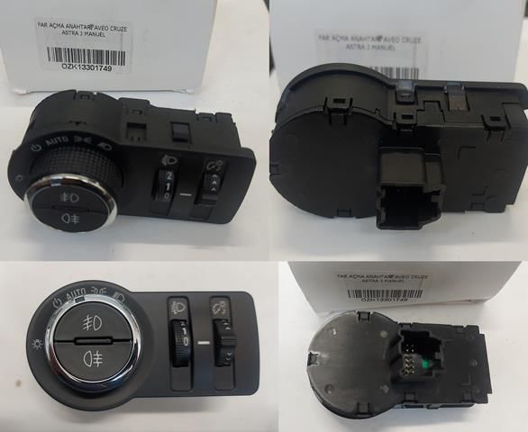 FAR AÇMA ANAHTARI 12PİN MANUEL 13301749 AVEO CRUZE ASTRA J