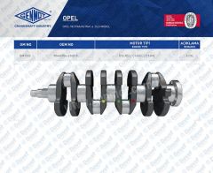 KRANK MILI OPEL ASTRA F G CORSA B X16XEL X16XE OKUYUCU YUVASIZ