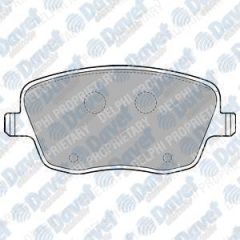 FREN BALATASI ON CORDOBA1.4 16V.1.4 TDI.1.9 SDI.1.9 TDI 10.02- - FABIA 1.9TDI.2.0 02.00-   ####