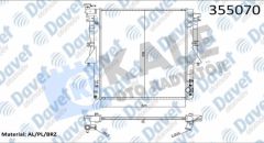 SU RADYATORU FIAT FULLBACK 2.4D 16=>-MITSUBISHI L200 / TRITON 2.4D 15=> MT [BRAZING] [525X638X16]