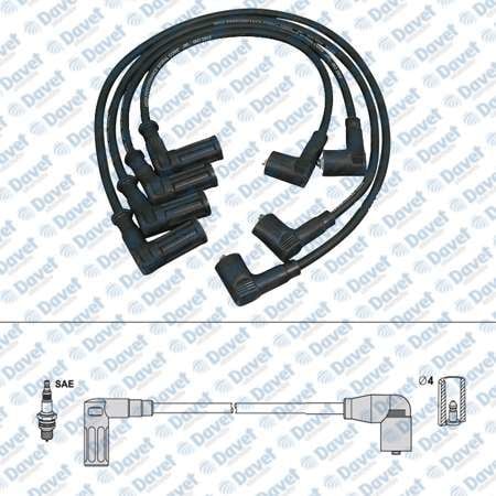 BUJI KABLOSU  FIAT TEMPRA - TEMPRA SW 1.6 8V ENJEKSIYONLU