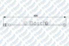 E:NO BOSCH 1987473065 FREN BALATASI IKAZ KABLOSU 490MM PORSCHE 911 997 3.6 CARRERA