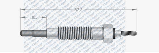 KIZDIRMA BUJISI 11V L200-L300-PAJERO-GALLOPER