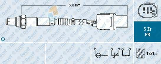 OKSIJEN SENSORU ASTRA J CORSA D MERIVA B A13DTE BMW 1 - 2 - 3 - 4 - 5 - 6 - 7 - X3 - X4 - X5 - X6   ####