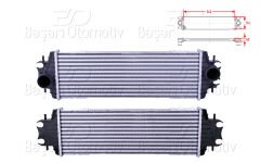 TURBO RADYATORU (INTERCOOLER) 540X172X40 | OPEL VIVARO COMBI 1.9 DTI NISSAN PRIMASTER 1.9 DCI 100 RENAULT TRAFIC 2 BUS 1.9 DCI 1.9 DCI 01 > | WISCO