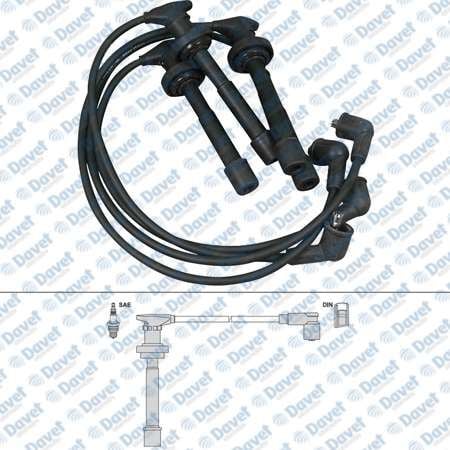 BUJI KABLOSU  NISSAN PRIMERA 2.0 16V 97>01 - ALMERA I GTI 96<00 SR20DE