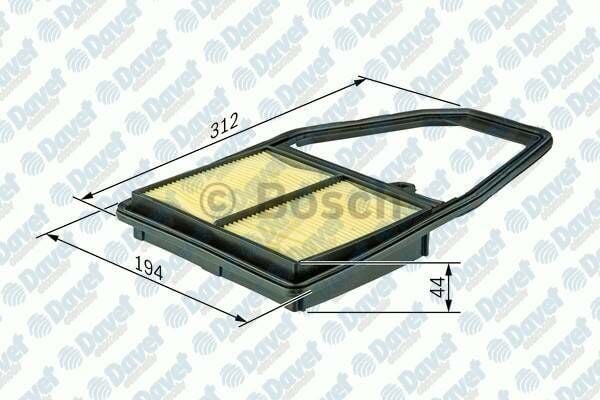 HAVA FILTRESI HONDA CIVIC 1.4 1.5 I 1.6 1.7 1.7I 1.7I VTEC