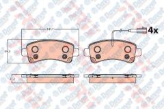 ARKA FREN BALATASI DUCATO 14> KABLOLU