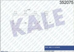 KALORIFER RADYATORU BMW 5 / 6 E60-E61 04-10   ####