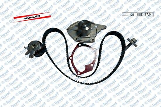 EKSANTRIK RULMAN KITI + SU POMPASI [GATES KAYIS 123 DIS, GATES RULMAN] CLIO III 2010-> KANGOO III 2008-> MEGANE III 2010-> FLUENCE 2010-> MODUS DUSTER 2011-> LODGY 2013-> SANDERO 2010-> NISSAN MICRA ALMERA K9K 1.5DCI