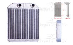 KALORIFER RADYATORU BRAZING 180X177 MM | VOLVO S40 (644) 1.8 95-03 V40 SW (645) 1.6 95-04 | WISCO