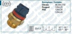 FAN MUSURU  97-92°  BERLINGO-PARTNER XUD7-XUD9 SAXO VTS-P106 GTI TU5J4 P205-P405-P106-SAXO-AX TU5JP - TUD5 XSARA-P306 1.8 8V P406-XSARA 2.0 16V