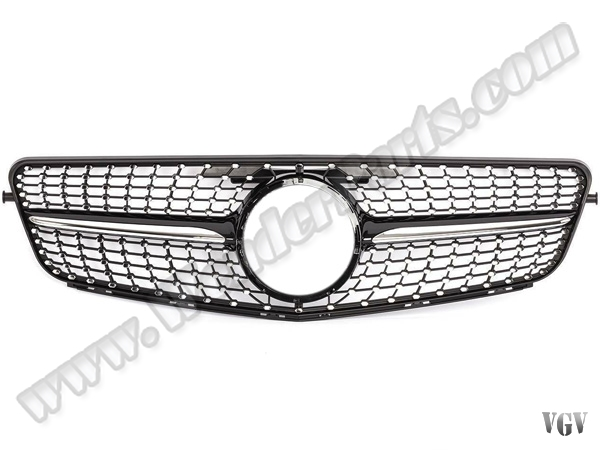 Panjur W204 Krom/Siyah -Diamond- 2007-13