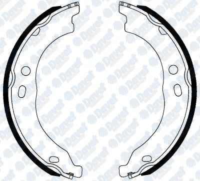 EL FREN BALATASI PABUC DUCATO 2.0D-2.2D-2.3D-3.0D 06-> JUMPER 2.2HDI-3.0HDI 06-> BOXER 06->