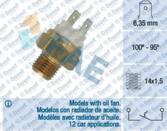 FAN MUSURU 100/95° TRAFIC-VOLVO