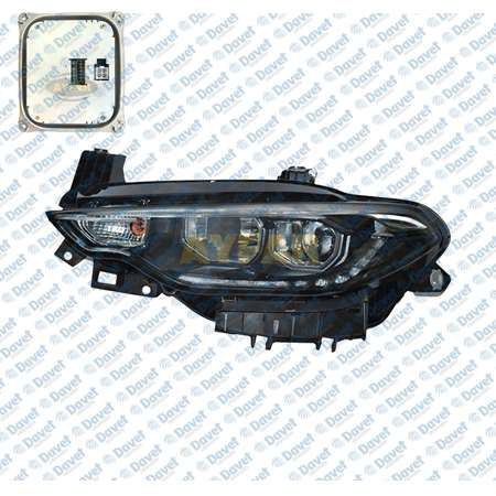 FAR SAG FIAT EGEA 16>20 MOTORLU LED BEYAZ CITALI DRL+PARK