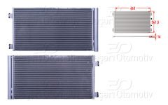 KLIMA RADYATORU 663X341,5X16 | MINI COOPER R56 05-10. CLUBMAN R55 06-14. CABRIO R5707-15 COUPE R58. ROADSTER R59 10-15 | WISCO