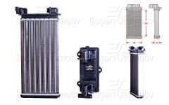 KALORIFER RADYATORU MEKANIK 264X134 MM | BMW E30 315 316 I 318 I 323 I 324 I 325 I 1982 > | AUTOLUX