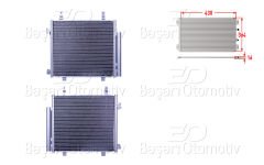 KLIMA RADYATORU 430X364X16 | NISSAN PIXO 1.0 2009> | WISCO