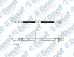 ON SOL FREN HORTUMU IMPREZA 00->LEGACY III 99-03 SUBARU LEGACY IV 03->   ####