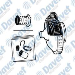 DEBRIYAJ SETI ISLAK KAVRAMA RENAULT CAPTUR II 20- CLIO V 19- MEGANE IV 18- NISSAN X-TRAIL III 19- QASHQAI II 18- 1.3 TCE 1.5 BLUE DCI 1.6 TCE DW5 7 VITESLI CIFT KAVRAMA OTOMATIK   ####