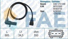 KRANK DEVIR SENSORU X16XEL-X14XEL ASTRA F-CORSA B-VECTRA B