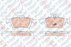 FREN BALATASI ARKA WVA 25212 C-MAX 07-10 C-MAX II 12-16 FOCUS II 04-12 FOCUS III 12-17 KUGA II 14-19 TOURNOE CONNECT 13>
