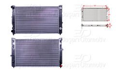 SU RADYATORU MEKANIK AT 632X399 MM | VW PASSAT AUDI A4 A6 SKODA SUPERB 1.6 1.8 1.8 T1.9 TDI 2.0 2.3 2.4 2.6 2.8 97 > | AUTOLUX