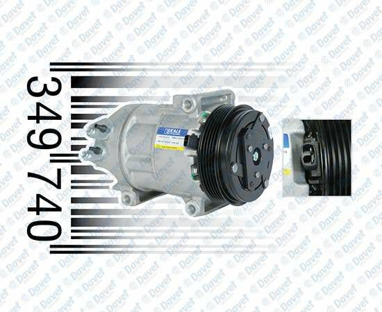 KLIMA KOMPRESORU FIAT EGEA / PUNTO / 500L [5PK - V KAYIS KASNAGI] [110MM]   ####