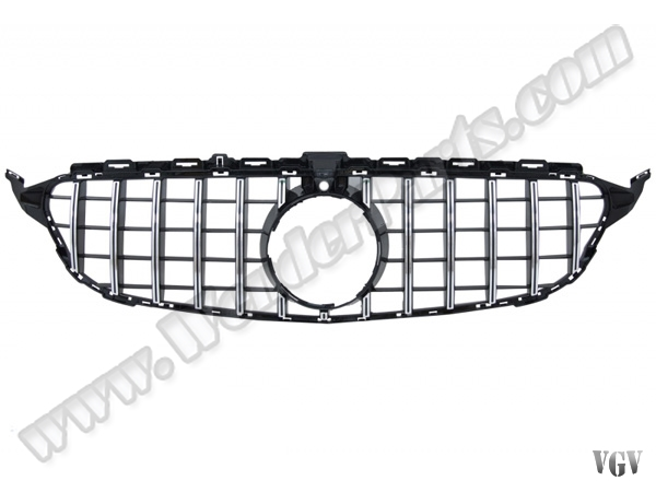 Panjur W205 Krom/Siyah, Kam-lı -GTR- 2014-18