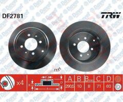 ARKA FREN DISKI AYNASI P406 1.6-1.8 16V-1.9-1.9TD-2.0 16V-2.0T-2.1TD 95> COUPE 2.0 COUPE 3.0 V6 97>